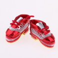 thumbnail image 1 of Zapatillas Deportivas de Tela Macarena para Muñeca 1/6 Rojo, 1 of 8