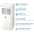 thumbnail image 6 of JHS 5,000 BTU (7,000 BTU ASHRAE) Portable Air Conditioner, Rooms up to 250 Sq. ft., A019J-05KR, 6 of 13