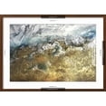 thumbnail image 5 of Art.com Metalicos y Texturas II Art Print by Leticia Herrera, Brown Frame Wall Art, 29" x 21", 5 of 5