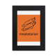 thumbnail image 1 of Meatataian amor carne Marco de Fotos de escritorio imagen Arte Negro Pintura 5x7 pulgadas, 1 of 4