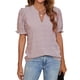 thumbnail image 3 of Camisa de gasa para mujer Nikou con pompones, 3 of 6
