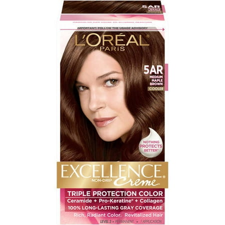 l oreal excellence creme protection permanent hair color creme medium brown 5 1 0 l oreal excellence non drip creme protection color walmart l oreal excellence creme protection permanent hair color creme medium brown 5 1 0 l oreal excellence non drip creme protection color walmart