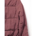 thumbnail image 5 of Ma Croix Women's Fluffy Quilted Crop Puffer Jacket, 5 of 6