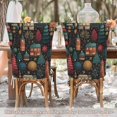 thumbnail image 5 of Decorative Chair Back Cover One Size x6 Chair Cover Dining Chair Slipcovers Chair Back Decoration Festival Chair Decoration Christmas House Pattern, 5 of 6