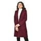 thumbnail image 4 of Abrigo largo de cuello Mao Roman Fashion /Juvenil, 3011 (Vino) vino M, 4 of 5