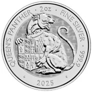 2 oz Silver Queens Beasts Coin BU (Random Designs)