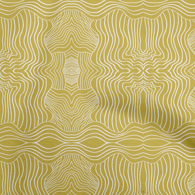 oneOone Viscose Chiffon Lime Green Fabric Moire Craft Projects Decor Fabric Printed By The Yard 42 Inch Wide