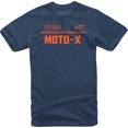 thumbnail image 2 of Alpinestars Moto-X Mens Short Sleeve T-Shirt Navy/Orange XL, 2 of 2