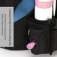 thumbnail image 4 of Foldable Cat Puppy Carrier Multifunctional Pet Bag Backpack Outdoor Travel Pet Supply, Size L - Grey, 4 of 5
