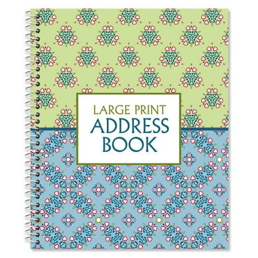 Large Print Address, Email & Password Book - Walmart.com