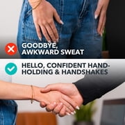 SweatBlock Antiperspirant Lotions for Dry Hands - Quick-Dry Formula, 1.69 fl oz