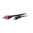 thumbnail image 1 of Cable de audio Comprehensive MPS-2PP-3ST de 0,9 m, mini estéreo a 2 RCA, 1 of 1