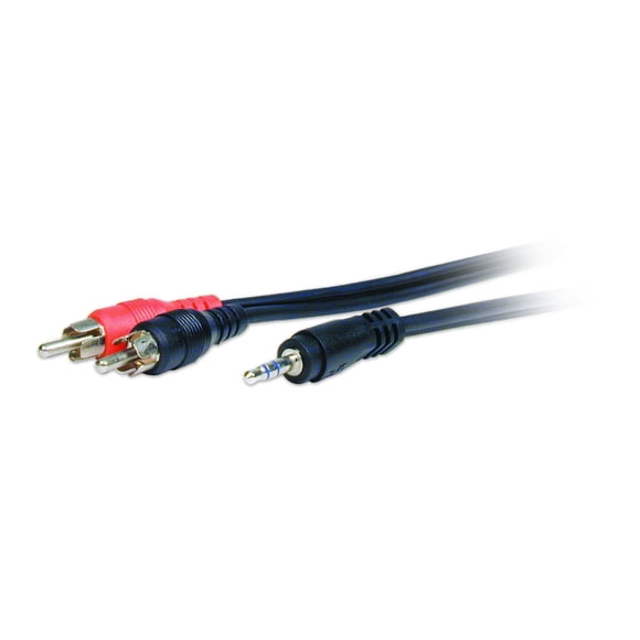 Cable de audio Comprehensive MPS-2PP-3ST de 0,9 m, mini estéreo a 2 RCA