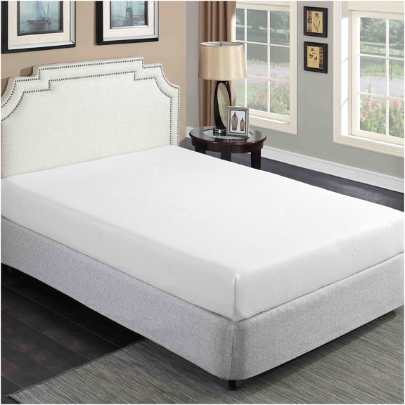 JERFIT 8 Inch Queen Gel Memory Foam Mattress, Medium Plush, CertiPUR-US Certified, Cooling Bed-in-a-Box, Pressure Relief, Motion Isolation