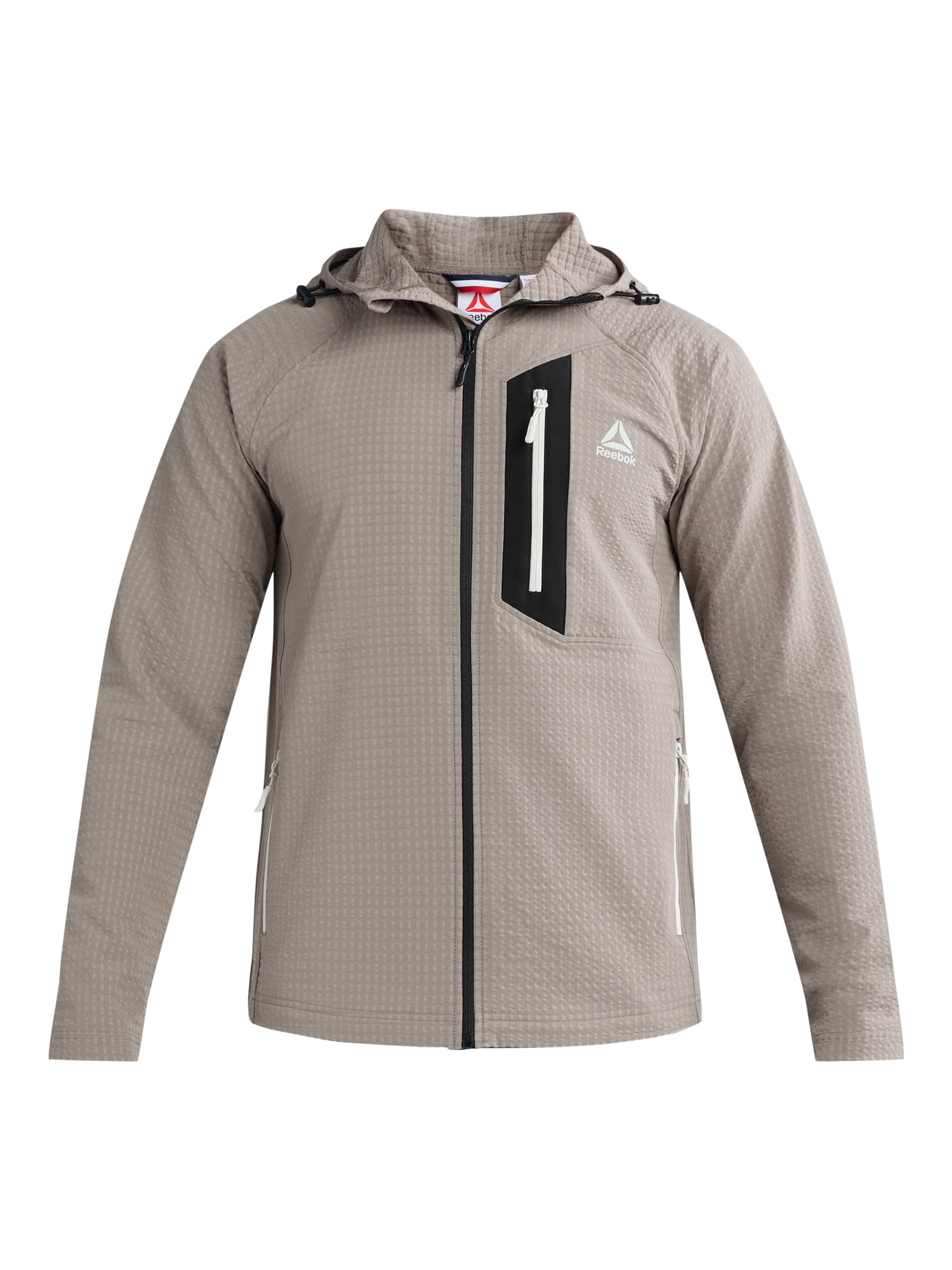 Reebok Men's and Big Men's Textured Stretch Jacket, Sizes S-3XL