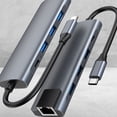 thumbnail image 2 of TABLZONE C Station d'Accueil avec Port de Charge Pd Hub Usb Adaptateur Multifonction pour Design Compact Durable pour Accès, 2 of 8