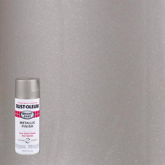 6-pack Rust-Oleum Aluminum Metallic Finish Spray Paint - Silver, 11 oz - 6 Pack — Interior & Exterior Use, Professional Finish