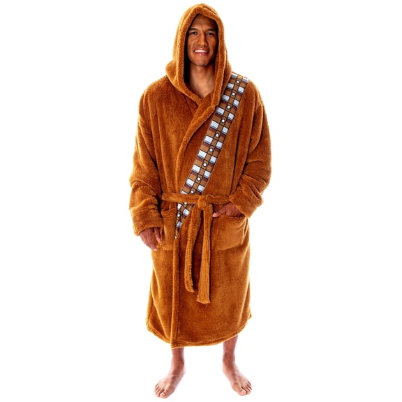 Star Wars Chewbacca Robe Costume Fleece Plush Chewie Robe