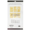 Sticko Xl Gold Poster Alphabet Stickers, 116 Piece