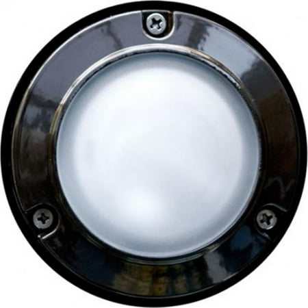 

Dabmar Lighting LV-LED703-B 2.5W & 12V JC-LED 15 LEDs Round Open Face Step Light - Black