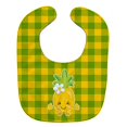 thumbnail image 1 of "Treasures Pineapple Blinky Face Babero para bebé, multicolor, grande" Caroline's Treasures BB8960BIB, 1 of 1