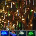 thumbnail image 1 of Fiudx Luces Led para Fiestas de 30 Cm, Efecto Lluvia Multicolor, Decoración de Jardín Exterior, Árbol de Navidad, Iluminación para Bodas y Eventos, Ahorro de Energía, Juego de 10 Tubos, Cable de Alim, 1 of 7