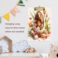 thumbnail image 4 of FORMRS Acrylic Clipboard with Low Profile Clip Standard A4 Letter Size, 12.5" x 9", Dachshund Egg, 4 of 8