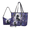 Black Cat, variant on Black Cat Pack of 3 Satchel Purse for Women, Durable Lightweight Underarm Shoulder Bag, Long Clutch Purse for Travel Shopping