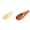 A 1PCS & B 1PCS, variant on Piwvid 2 Pcs Mini Bamboo Wooden Spoon, Short Handle Salt Spoon, Condiment Spoon for Loose Tea, Sugar, Coffee Beans, Milk Powder, Spices, Ice Cream Mini Wood Condiment Spoons