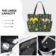thumbnail image 3 of Easygdp Cute Hedgehogs Cactus Blue Bolsa de Viaje de Playa de Gran Capacidad, Bolsa Tote Perfecta para la Playa, Escapadas de Fin de Semana y Viajes, 3 of 7