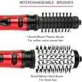 thumbnail image 3 of Hot Air Brush Styler and Dryer,3-in-1 Electric Rotating Hair Curlyer Comb for Stylish Vibrant Curly Hair (Red), 3 of 7
