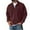 CB02_Red, variant on Resicozy Mens Quarter Zip Sweatshirts Oversized Acid Wash Hoodie Casual Fashion Sweatshirt Streetwear Navy XL