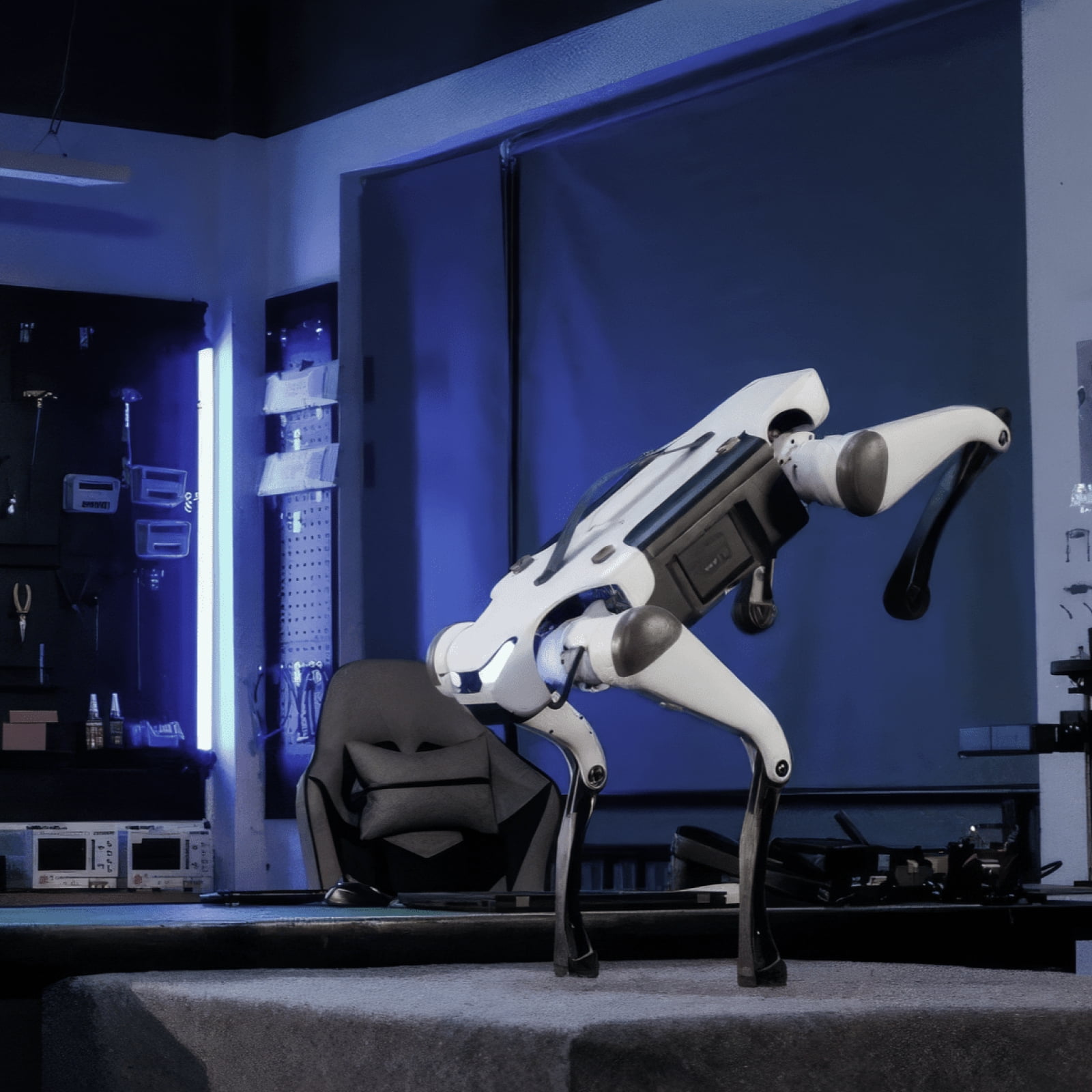 DEEP Robotics Lite 3 Quadruped Robot Dog – Autonomous Smart Bionic, Supports Secondary Development, STEM Education Kit for Research Platform, Patrol & Entertainment (Basic)