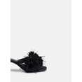 thumbnail image 5 of No Boundaries Women's Faux Feather Dress Heels, 5 of 6