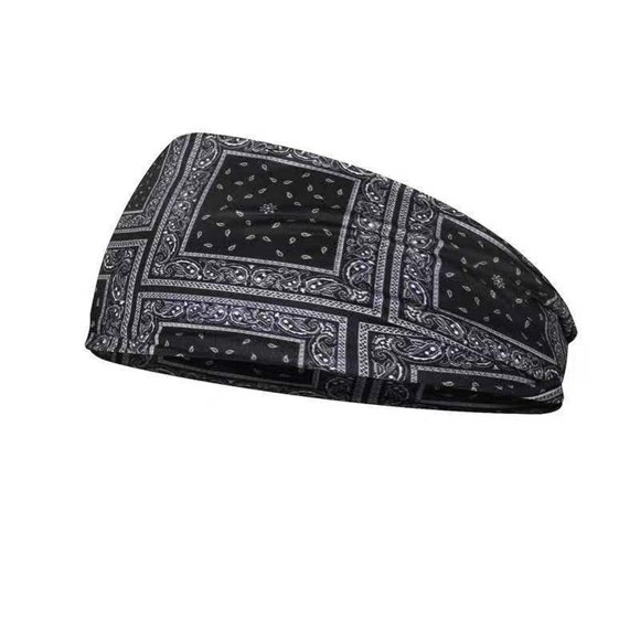 Harpily Women Print Headband Elastic Head Wrap Hair Band Bandana Headband