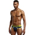 thumbnail image 4 of JOCKMAIL Men Underwear Briefs Open Back Bottomless Men Briefs Underwear Cotton Briefs, 4 of 6