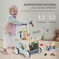 thumbnail image 3 of Juguete Baby Push Walker 2 en 1 de madera con herramientas de 1 a 3 años, 3 of 6
