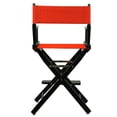 thumbnail image 5 of 24" Director's Chair Black Frame-Red Canvas, 5 of 7