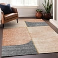 thumbnail image 6 of Addison Rugs Mayfield Washable Transitional Art Deco Coral Rectangle Rug, 10' x 14', 6 of 6