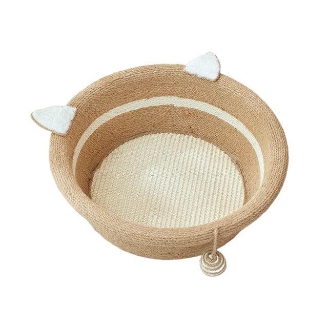 Cama para gatos de sisal, rascador para gatitos, sofá cama para gatos. 46cmx15cm