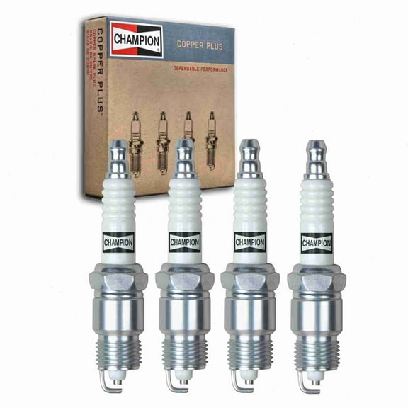 4 pc Champion 18 Copper Plus Spark Plugs for 14F42 14F52 14RF42 3851859 3851861 3851868 3874934 41-905 4339413 43TS 7985 7986 875803 AF52 AF52C ARF52 ASF52 ASF52C BP5FS BPR4FS BPR4FS11 BPR5FS11