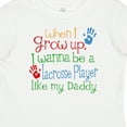 thumbnail image 4 of Inktastic Lacrosse Player Like Daddy Boys or Girls Baby T-Shirt, 4 of 5