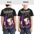 thumbnail image 3 of Invader Zim Youth Unisex T-Shirt Crewneck Short Sleeve Double-Sided Print Tee Shirts Top For Boys Girls Kid Teen Small, 3 of 6