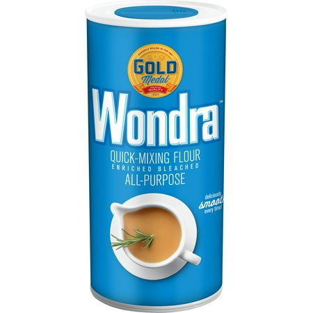 (3 Pack) Gold Medal Wondra Quick Mixing, All-Purpose Flour, 13.5