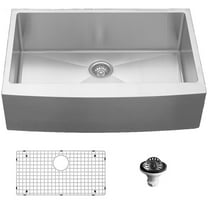 Karran Usa El-84-Pk1 Elite 33" Farmhouse Single Basin Stainless Steel Kitchen Sink -