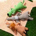 thumbnail image 1 of 1PC Dog Plush Toy Chewing Interactive Relieve Anxiety Durable Soft Stuffed Squeak Toy For Puppy Pets, 1 of 8