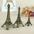 thumbnail image 2 of Creative Gifts 18cm Metal Art Crafts Paris Eiffel Tower Model Figurine Zinc Alloy Statue Travel Souvenirs Home Decorations, 2 of 7