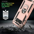 thumbnail image 5 of Compatible for Samsung Galaxy Note 8 Case with HD Screen Protector,  Military-Grade Shockproof Protective Phone Case with Magnetic Kickstand Ring for Samsung Note 8 Rose Gold, 5 of 14