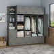 thumbnail image 3 of Cheap Wordrobe Cabinet Display Space Saving Partitions Plastic Waredrobe Closet Free Shipping Roupeiros Storage Furniture My Lux Decor Round, 3 of 28