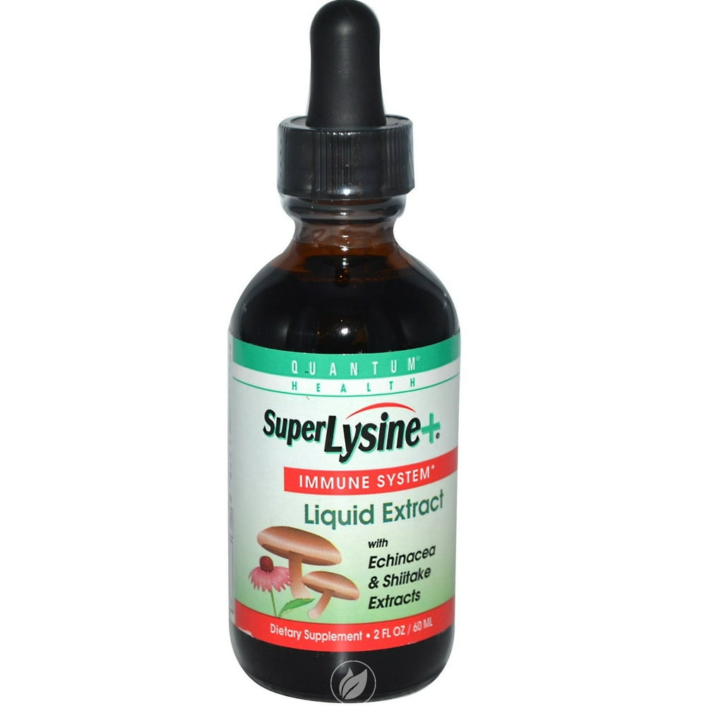 Quantum Super Lysine Plus Liquid Extract 2 fl oz, Pack of 2 Walmart